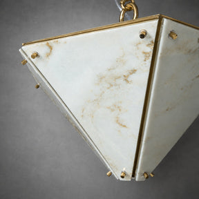 Modern Faceted Luxury stone Chandelier