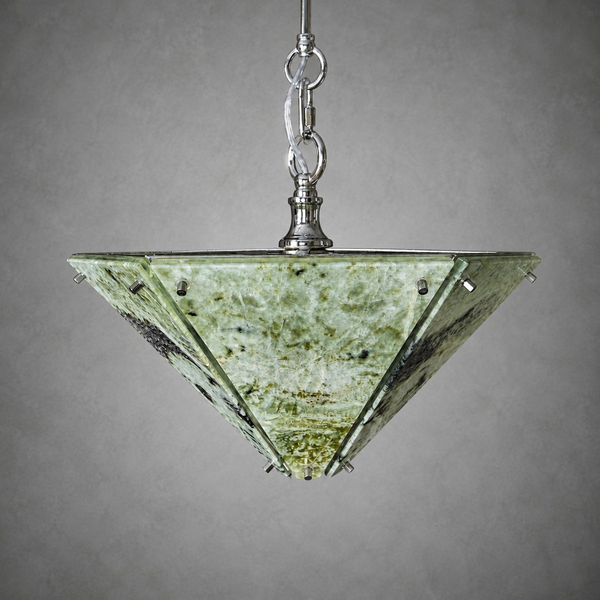 Modern Faceted Luxury stone Chandelier
