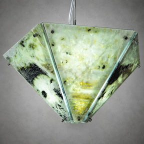Modern Faceted Luxury stone Chandelier