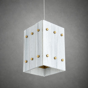 Modern Faceted Luxury stone Pendant Light