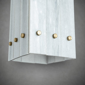 Modern Faceted Luxury stone Pendant Light