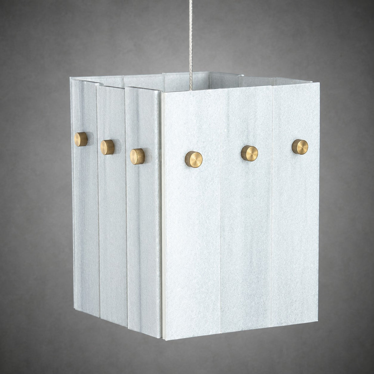 Modern Faceted Luxury stone Pendant Light