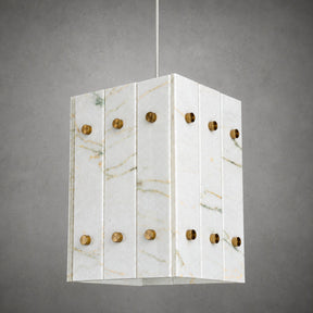 Modern Faceted Luxury stone Pendant Light