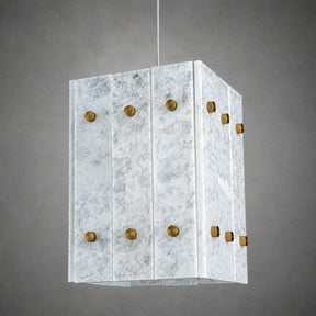 Modern Faceted Luxury stone Pendant Light