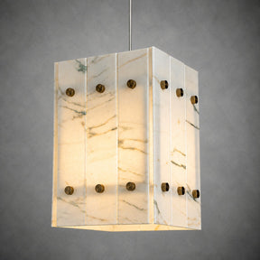 Modern Faceted Luxury stone Pendant Light