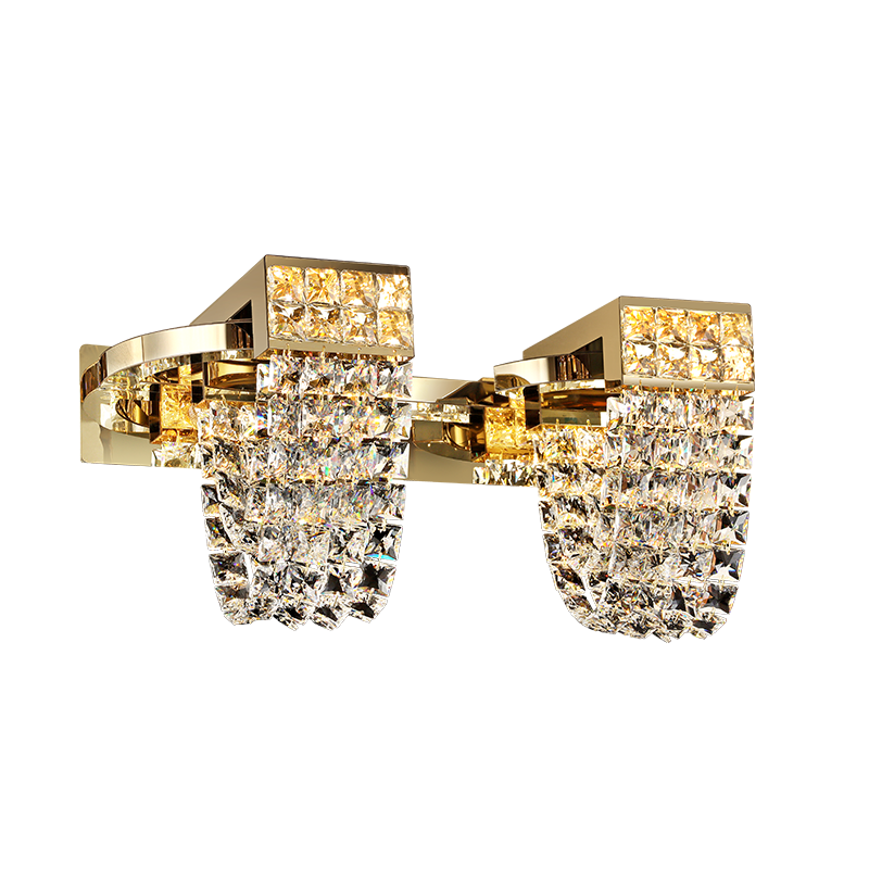 Modern Luxury Newly Crystal Chandelier in Champagne Gold