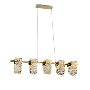 Modern Luxury Newly Crystal Chandelier in Champagne Gold