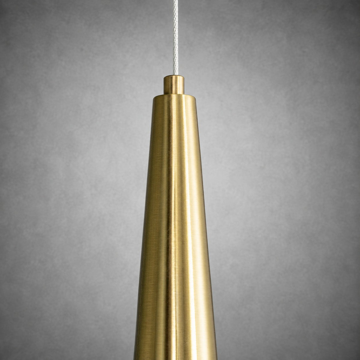 Modern Luxury Stone LED Disc Pendant Chandelier
