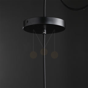 Modern Pearl Shape Glass Pendant Light, Kitchen Island Pendant Lamp