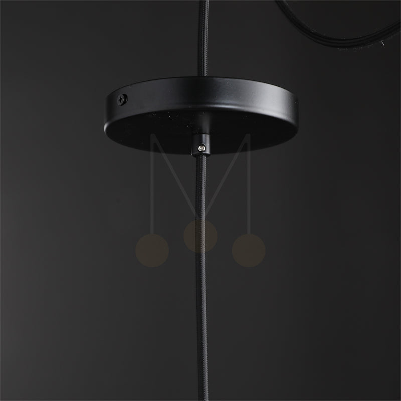 Modern Pearl Shape Glass Pendant Light, Kitchen Island Pendant Lamp