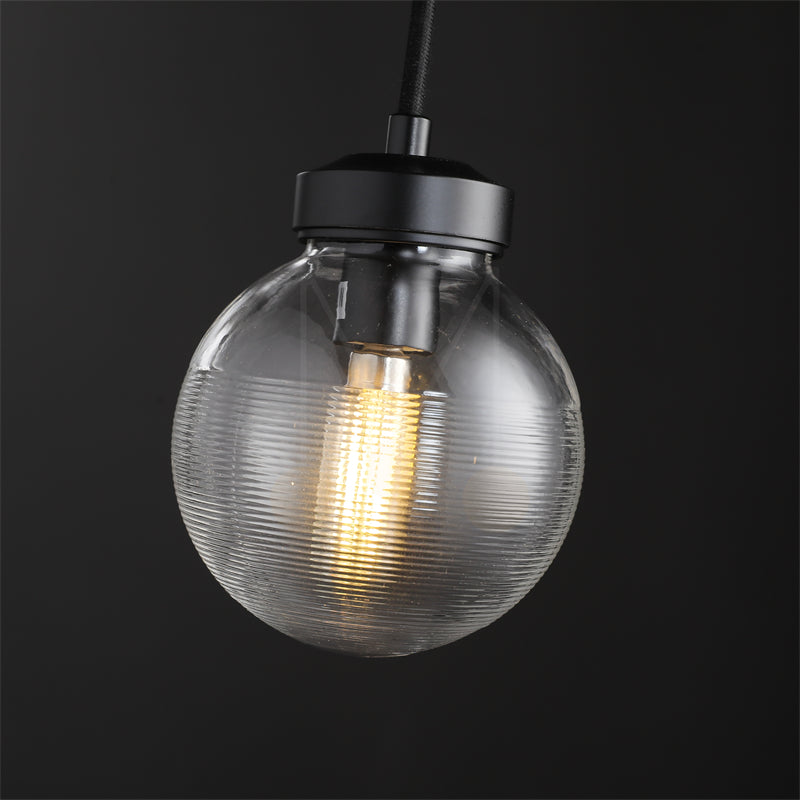 Modern Pearl Shape Glass Pendant Light, Kitchen Island Pendant Lamp