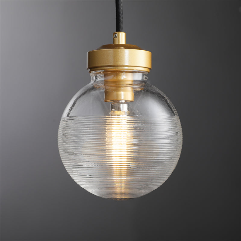 Modern Pearl Shape Glass Pendant Light, Kitchen Island Pendant Lamp