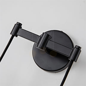 Modern Pearl Shape Glass Wall Sconce 2 Light, Bedroom Wall Lamp Fixture
