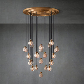 Modern Pearl Shape Round Chandelier