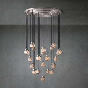 Modern Pearl Shape Round Chandelier