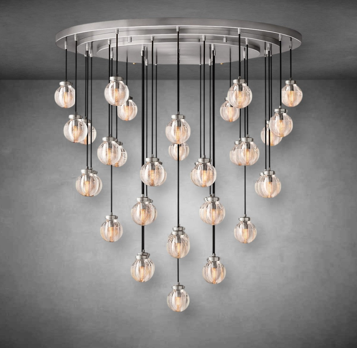 Modern Pearl Shape Round Chandelier
