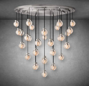 Modern Pearl Shape Round Chandelier