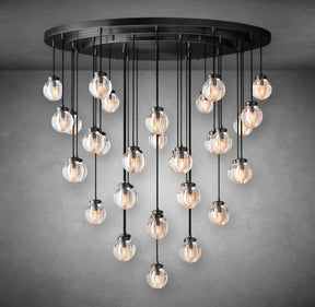 Modern Pearl Shape Round Chandelier
