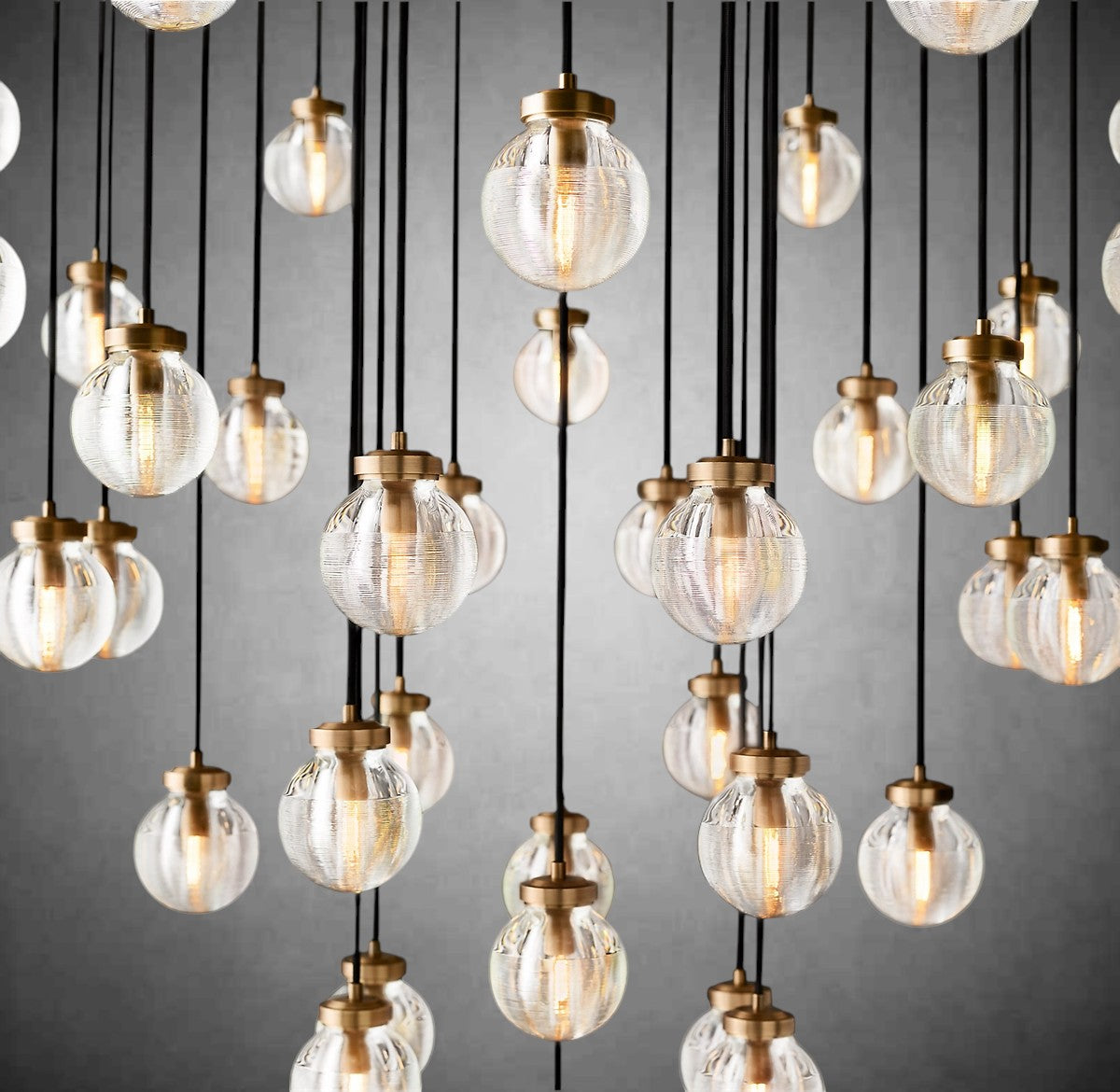 Modern Pearl Shape Round Chandelier