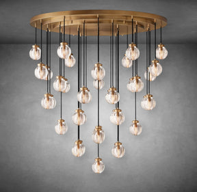Modern Pearl Shape Round Chandelier