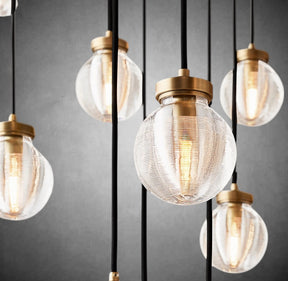 Modern Pearl Shape Round Chandelier