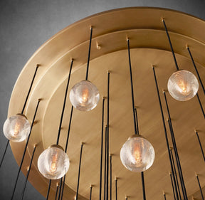 Modern Pearl Shape Round Chandelier