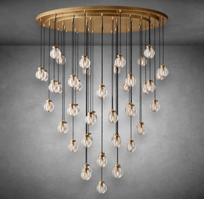 Modern Pearl Shape Round Chandelier
