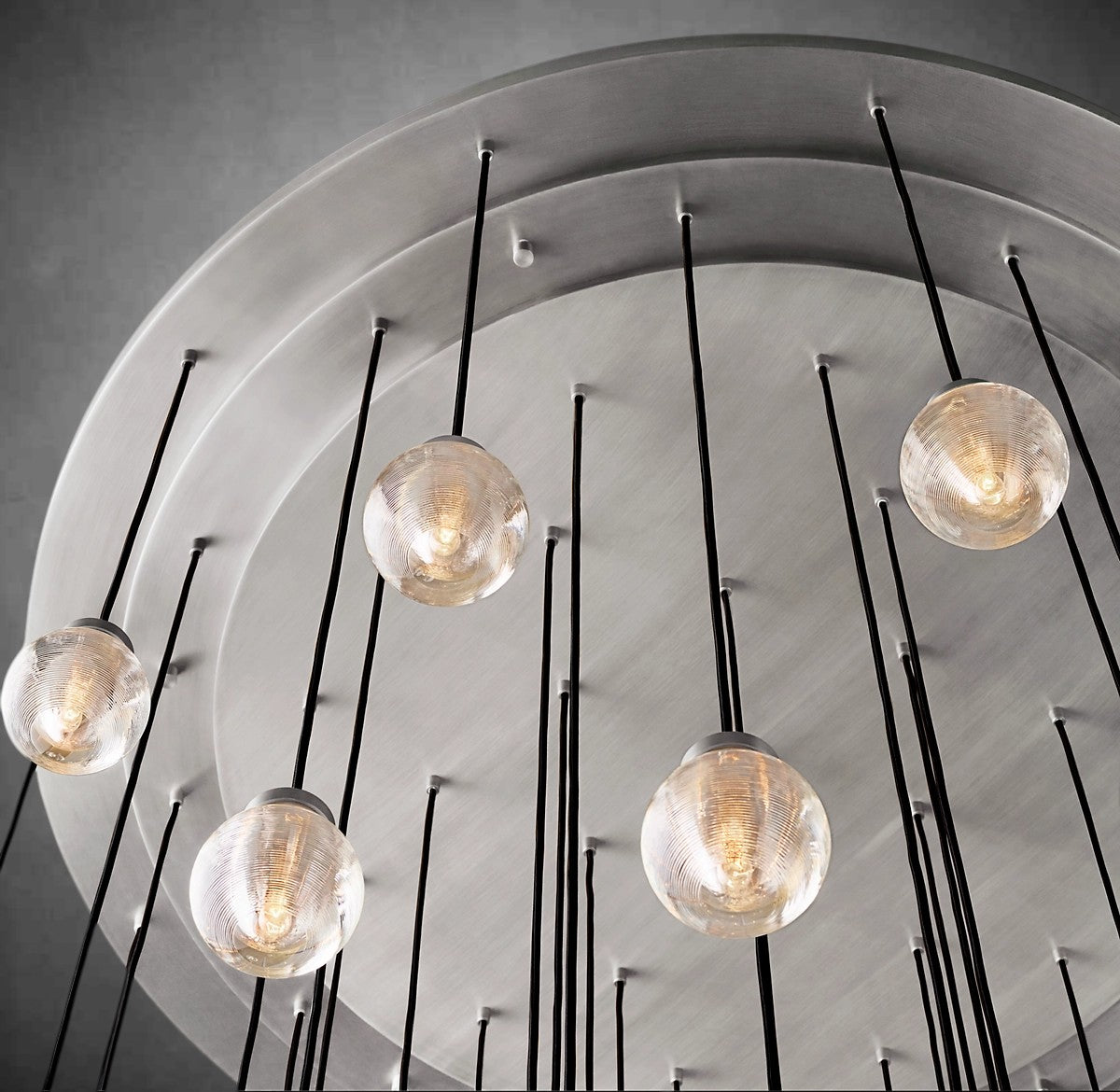 Modern Pearl Shape Round Chandelier