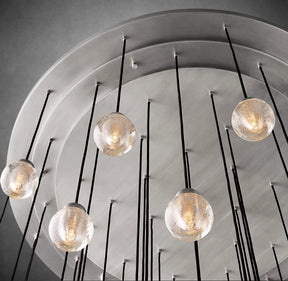 Modern Pearl Shape Round Chandelier