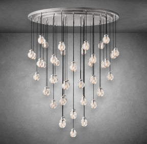 Modern Pearl Shape Round Chandelier