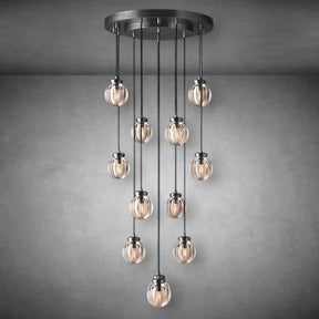 Modern Pearl Shape Round Chandelier