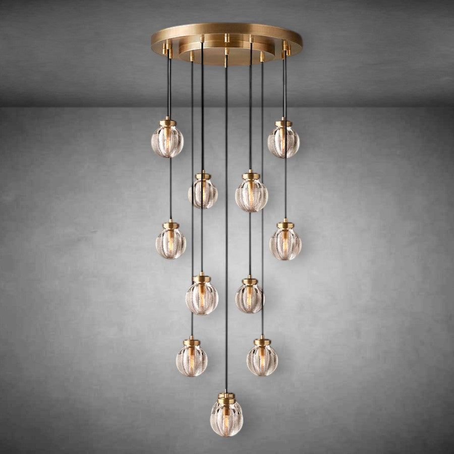Modern Pearl Shape Round Chandelier
