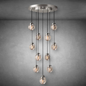 Modern Pearl Shape Round Chandelier