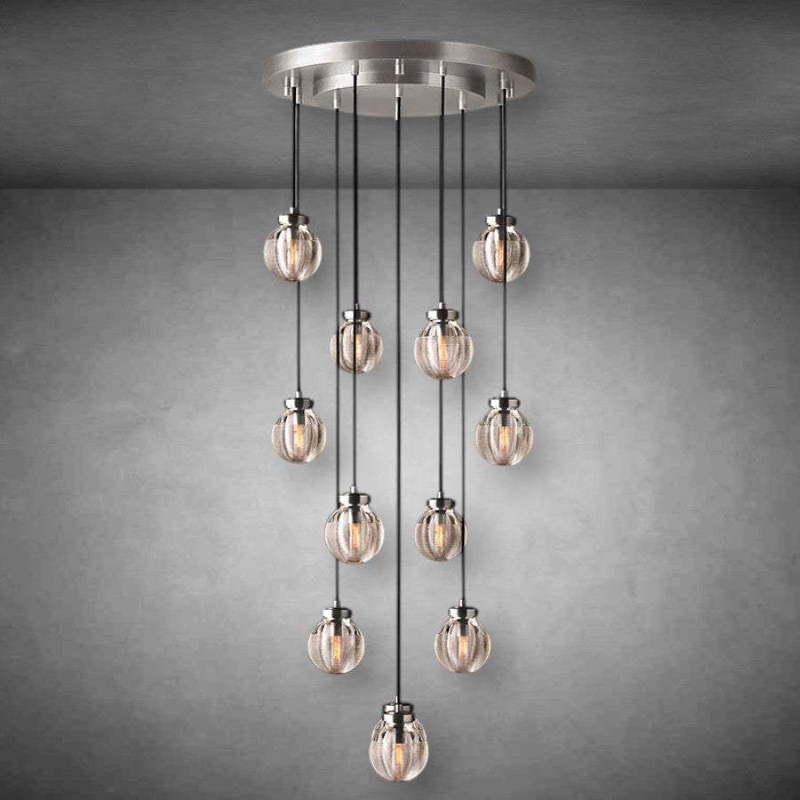 Modern Pearl Shape Round Chandelier