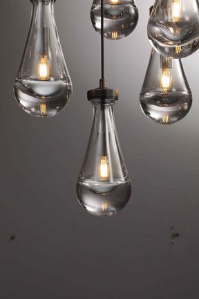 Modern Raindrop Chandelier D47" 21-Lights