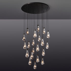 Modern Raindrop Chandelier D47" 21-Lights