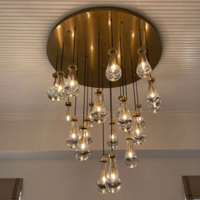 Modern Raindrop Chandelier D47" 21-Lights