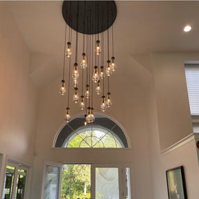 Modern Raindrop Chandelier D47" 21-Lights