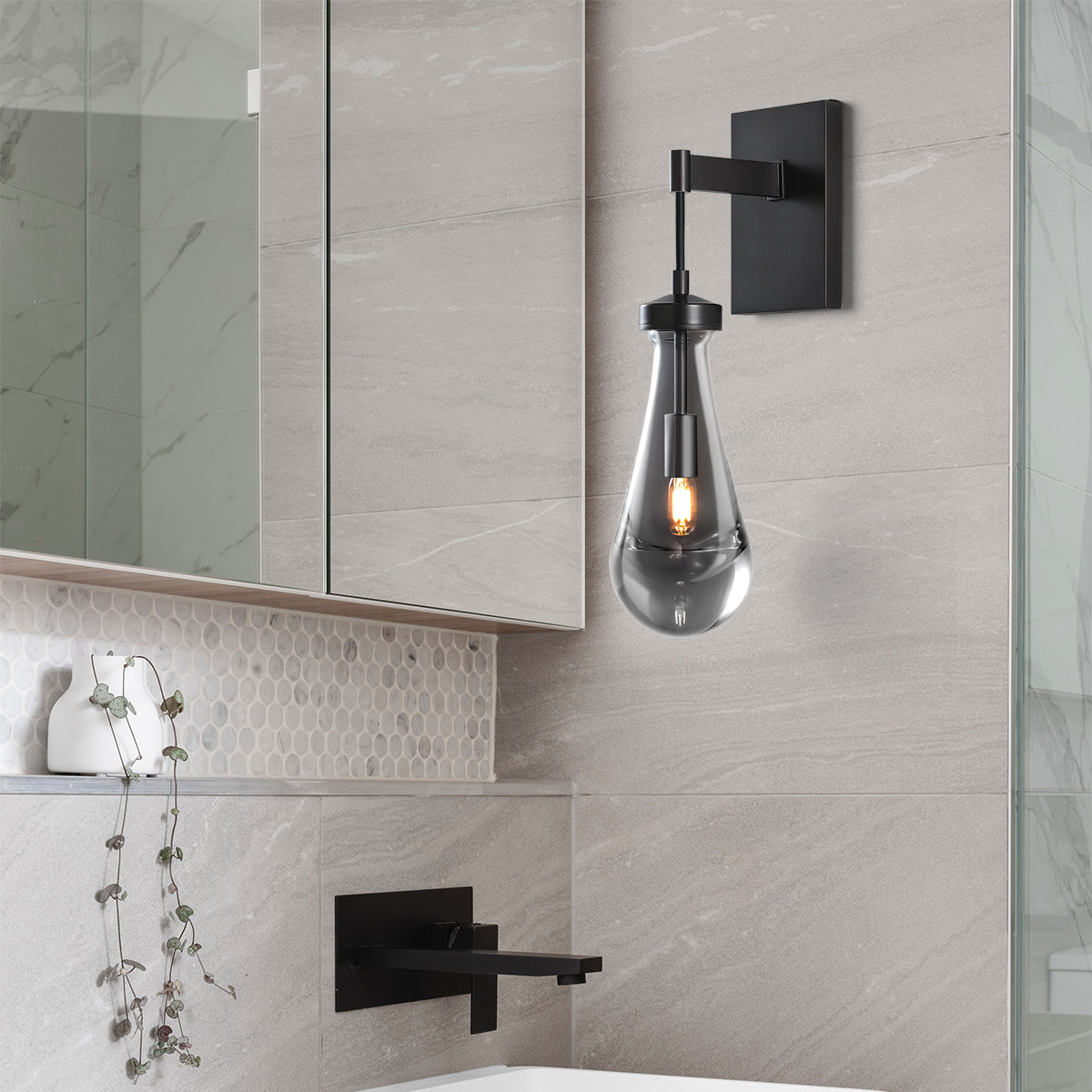 Modern Raindrop Chandelier Round / Rectangle For Living Room Dining Room