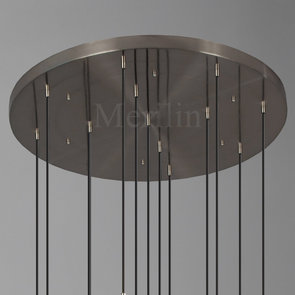 Modern Raindrop Chandelier Round / Rectangle For Living Room Dining Room