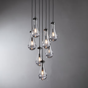 Modern Raindrop Chandelier Round / Rectangle For Living Room Dining Room