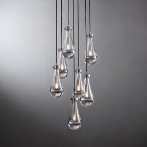 Modern Raindrop Chandelier Round / Rectangle For Living Room Dining Room