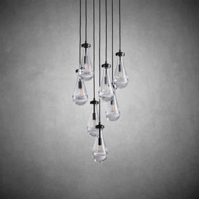 Modern Raindrop Chandelier Round / Rectangle For Living Room Dining Room