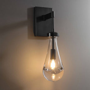 Modern Raindrop Rod Wall Sconce For Living Room, Bedroom