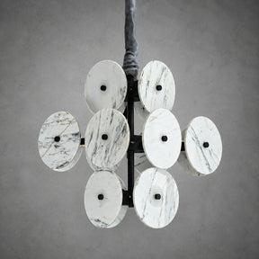 Modern Sculptural Luxury stone Cluster Chandelier