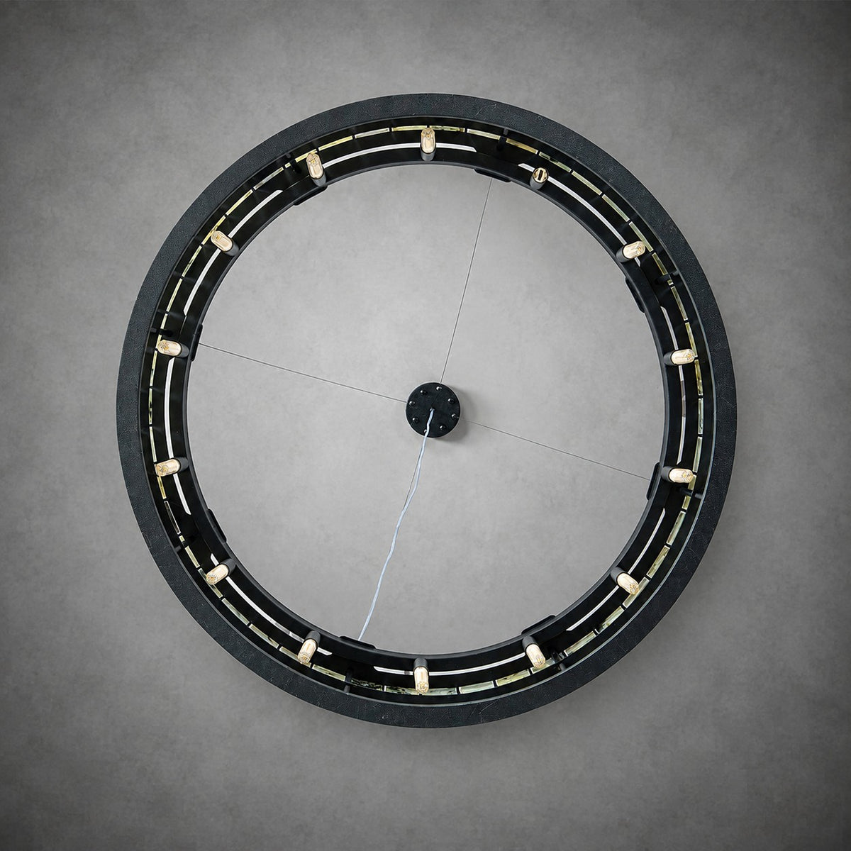 Modern Sculptural Luxury Stone Drum Chandelier