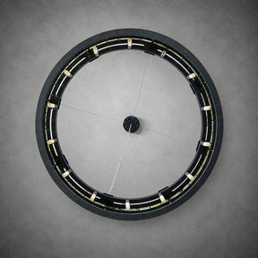 Modern Sculptural Luxury Stone Drum Chandelier