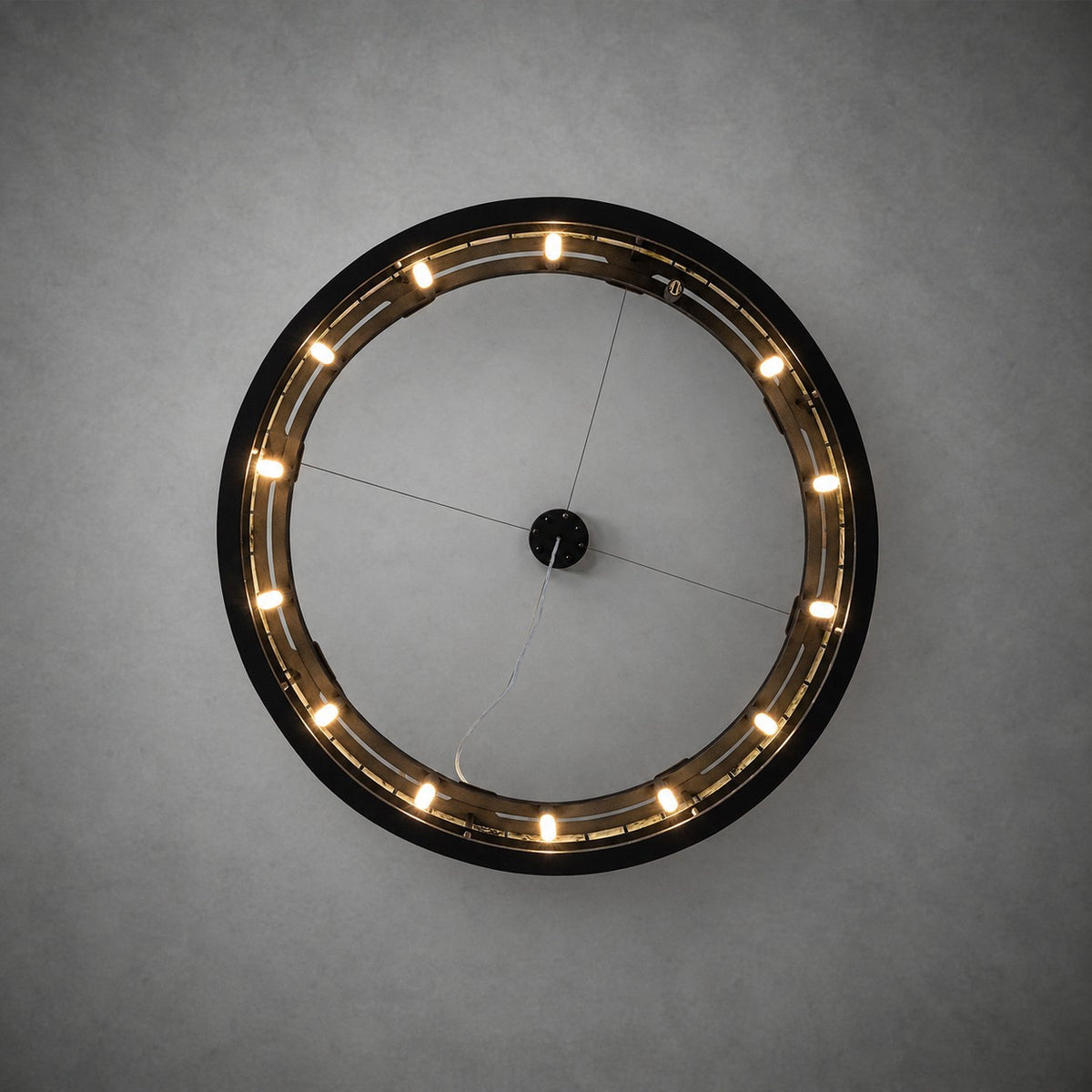 Modern Sculptural Luxury Stone Drum Chandelier