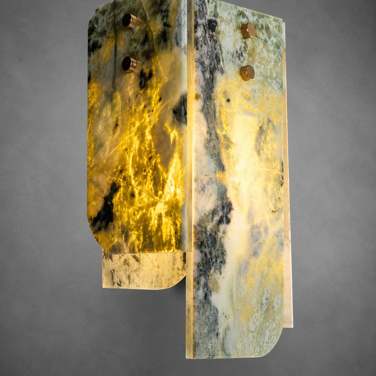 Modern Sculptural LuxuryStone Pendant Light