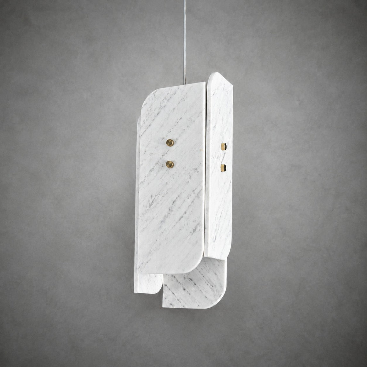Modern Sculptural LuxuryStone Pendant Light